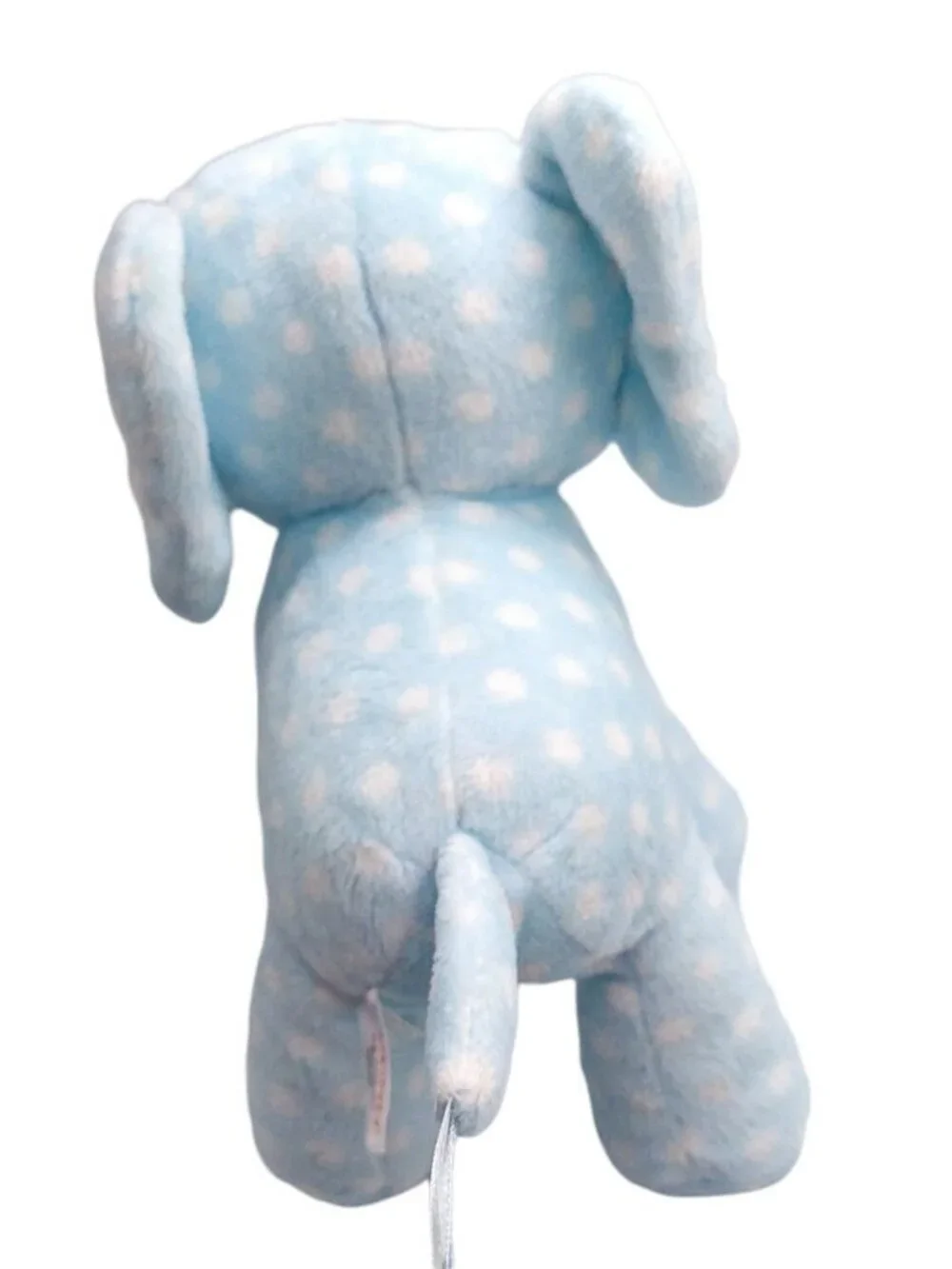 Gund Lolly Plush Blue White Polka Dot Elephant Friends Stuffed 8